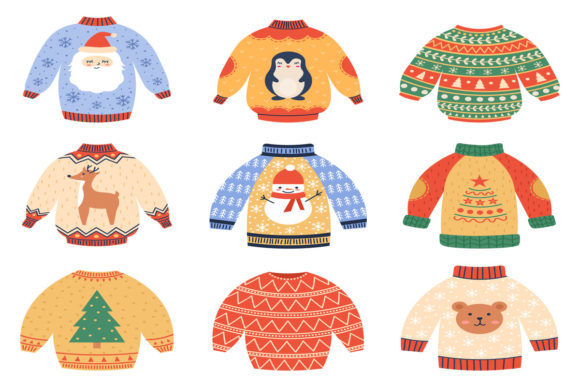 Download Winter Holidays Jumpers - Holidays Collection