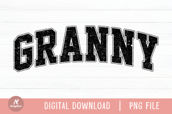 Download Granny Retro Varsity PNG - Granny Collection