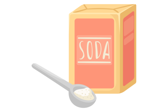 Download Baking Powder Paper Box. Food Color Icon - Powder Collection