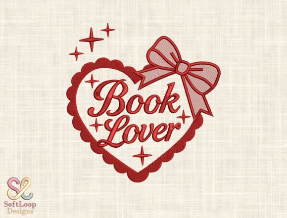 Download Girly Bookworm Machine Embroidery File - Girl Collection